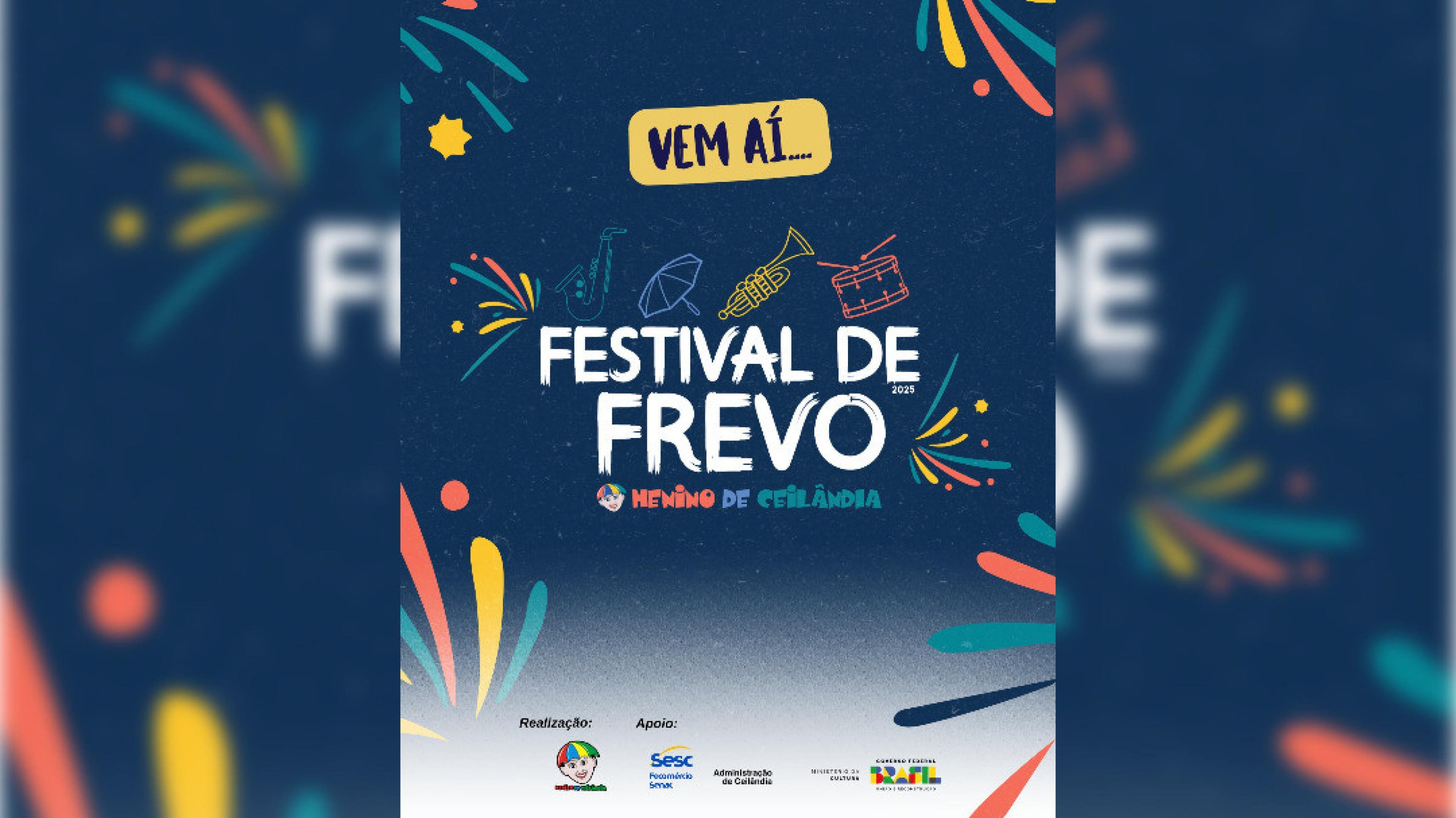Ceilândia sedia primeiro festival de frevo Menino da Ceilândia