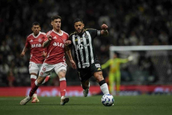 Ronaldo será baixa no Inter no primeiro jogo depois da paralisação para o Mundial de Clubes -  (crédito:  Foto: Pedro Souza / Atlético)