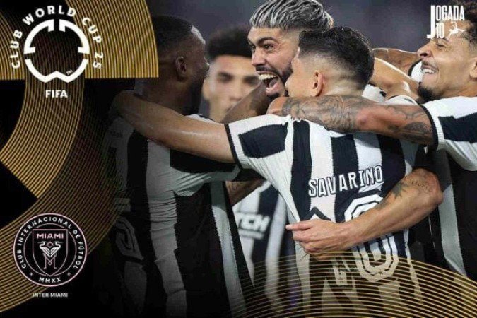 Botafogo encantou o mundo em 2024 ao vencer Brasileirão e Libertadores -  (crédito: Foto: Arte sobre foto de Vitor Silva/Botafogo)