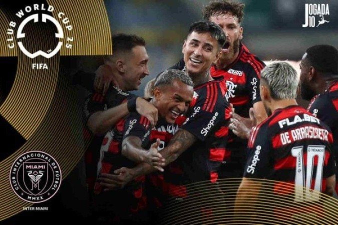 Flamengo chega em grupo acessível para avançar no Mundial de Clubes - (crédito: Foto: Arte sobre foto de Gilvan de Souza/Flamengo) Flamengo chega em grupo acessível para avançar no Mundial de Clubes - (crédito: Foto: Arte sobre foto de Gilvan de Souza/Flamengo)