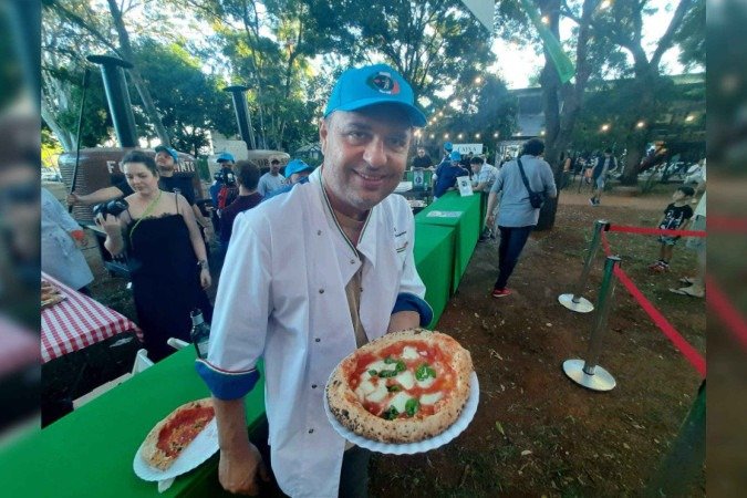 Gil revelou que a AVPN está fechando um acordo com o Senac para criar a primeira escola de pizza napolitana do Brasil, - (crédito: Carlos Silva/CB/D.A.Press) Gil revelou que a AVPN está fechando um acordo com o Senac para criar a primeira escola de pizza napolitana do Brasil, - (crédito: Carlos Silva/CB/D.A.Press)