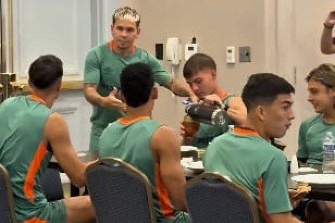 Soteldo se apresenta no Fluminense - (crédito: Reprodução de vídeo) Soteldo se apresenta no Fluminense - (crédito: Reprodução de vídeo)