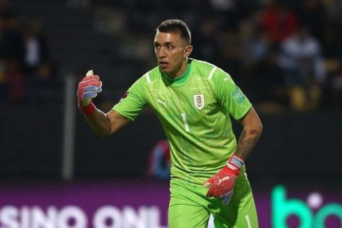 Além do Galatasaray, Muslera marcou época pela seleção do Uruguai - (crédito: Foto: Ernesto Ryan/Getty Images) Além do Galatasaray, Muslera marcou época pela seleção do Uruguai - (crédito: Foto: Ernesto Ryan/Getty Images)