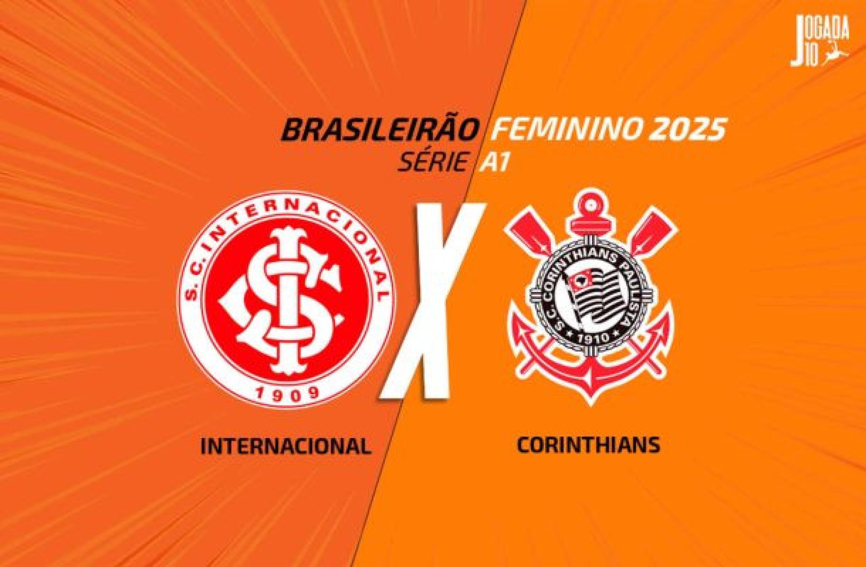 Internacional x Corinthians (feminino): onde assistir, escalações e arbitragem