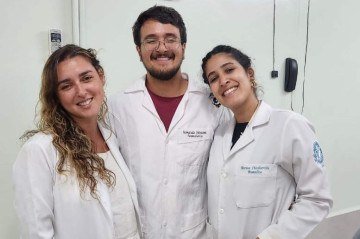 Equipe da UFRJ comandada pela professora Juliana Camacho Pereira: resultados promissores -  (crédito: Material cedido ao Correio)