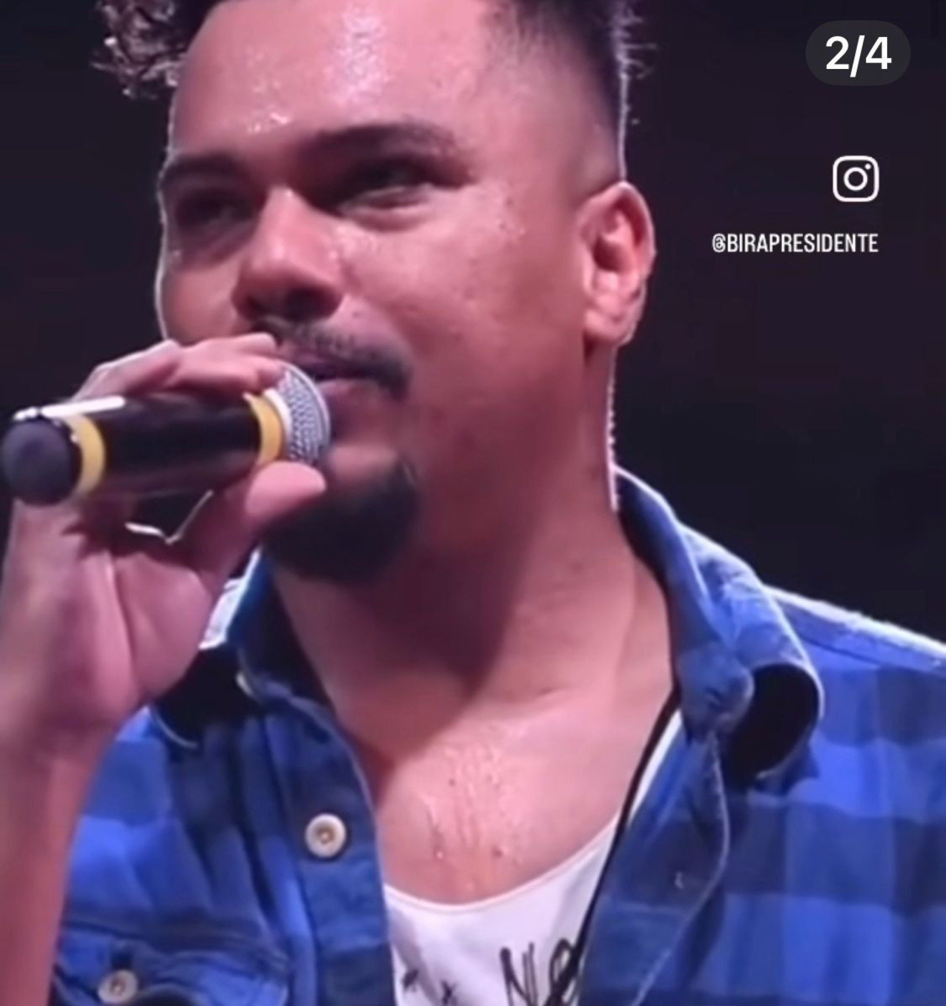 Bruno Cardoso, do Sorriso Maroto, faz homenagem emocionante a Bira Presidente: 