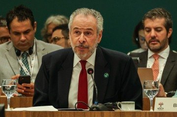 Presidente da COP 30, AndrÃ© CorrÃªa do Lago. -  (crédito: Antonio Cruz/AgÃªncia Brasil)