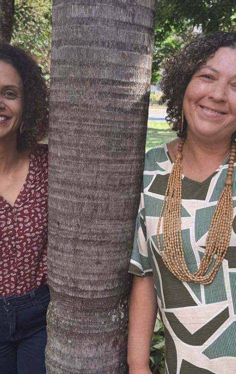 Coletivo foi criado pelas artistas Anna França e Letícia Abadia -  (crédito: Beatriz Parisi Pinheiro)