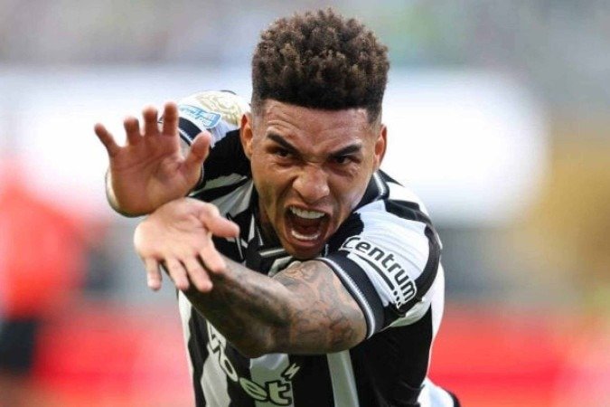 Jesus e sua tradicional comemoração. Camisa 99 jogou muito - (crédito: Foto: Vitor Silva/Botafogo) Jesus e sua tradicional comemoração. Camisa 99 jogou muito - (crédito: Foto: Vitor Silva/Botafogo)