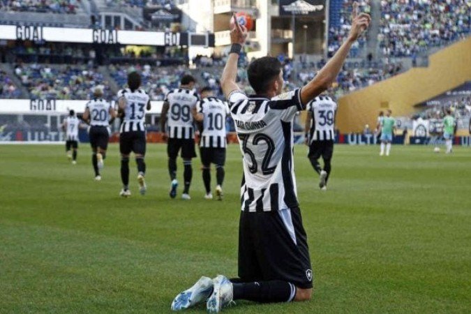 Com apenas 19 anos, Jair é o primeiro brasileiro a marcar no Mundial de Clubes  -  (crédito: Foto: Vitor Silva/Botafogo)