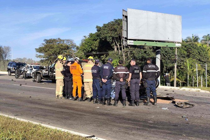 Acidente deixou uma pessoa morta e outras duas feridas na EPIA Sul, sentido Gama