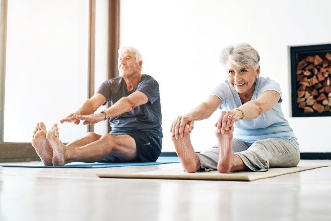 O pilates é ideal para quem deseja envelhecer com autonomia (Imagem: PeopleImages.com - Yuri A | Shutterstock) - (crédito: EdiCase) O pilates é ideal para quem deseja envelhecer com autonomia (Imagem: PeopleImages.com - Yuri A | Shutterstock) - (crédito: EdiCase)
