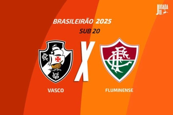 Vasco e Fluminense buscam uma vaga no G8 do Brasileirão Sub-20 - (crédito: Foto: Arte/Jogada10) Vasco e Fluminense buscam uma vaga no G8 do Brasileirão Sub-20 - (crédito: Foto: Arte/Jogada10)