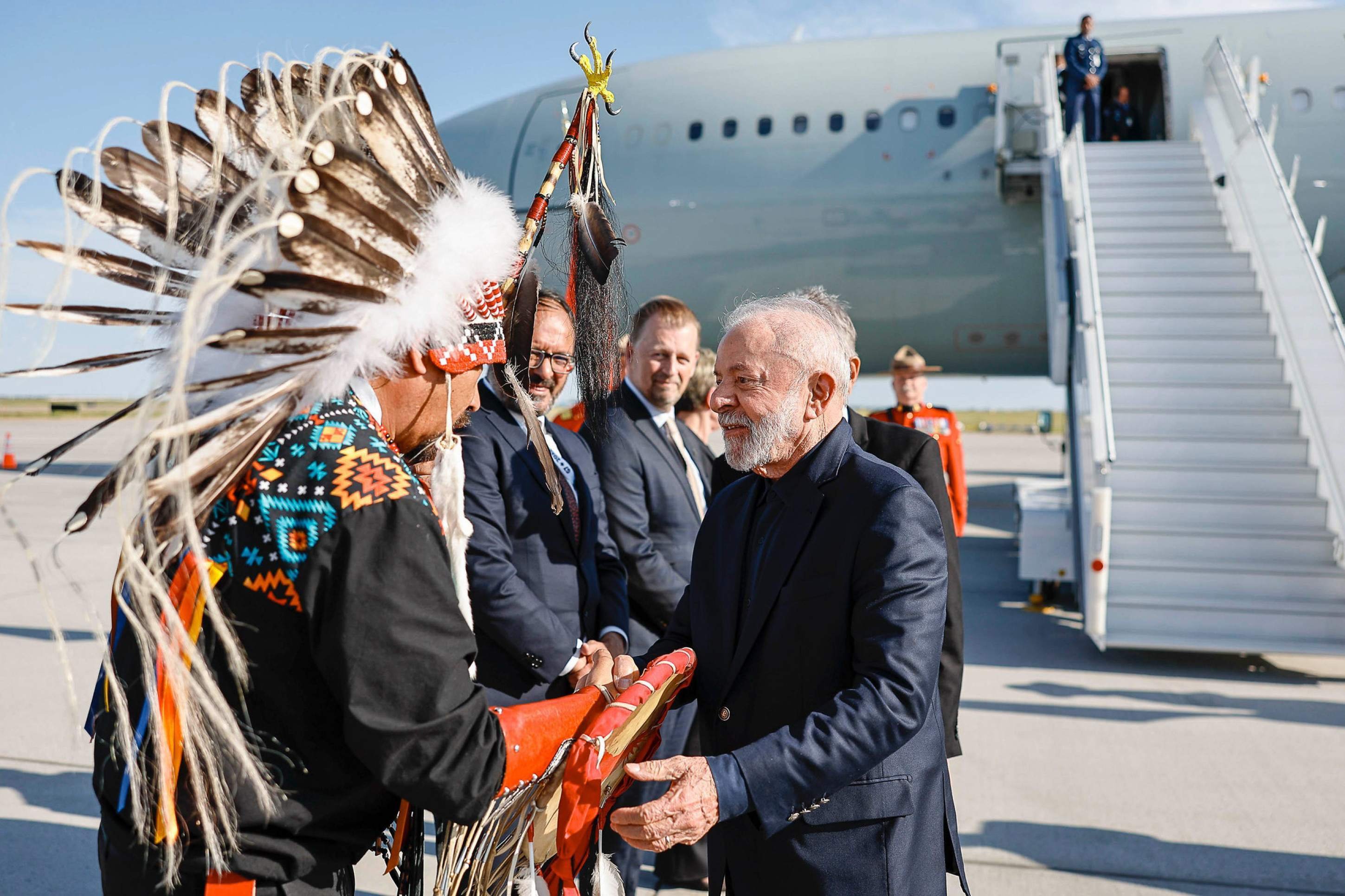 Lula chega ao Canadá para a Cúpula de Chefes de Estado do G7
