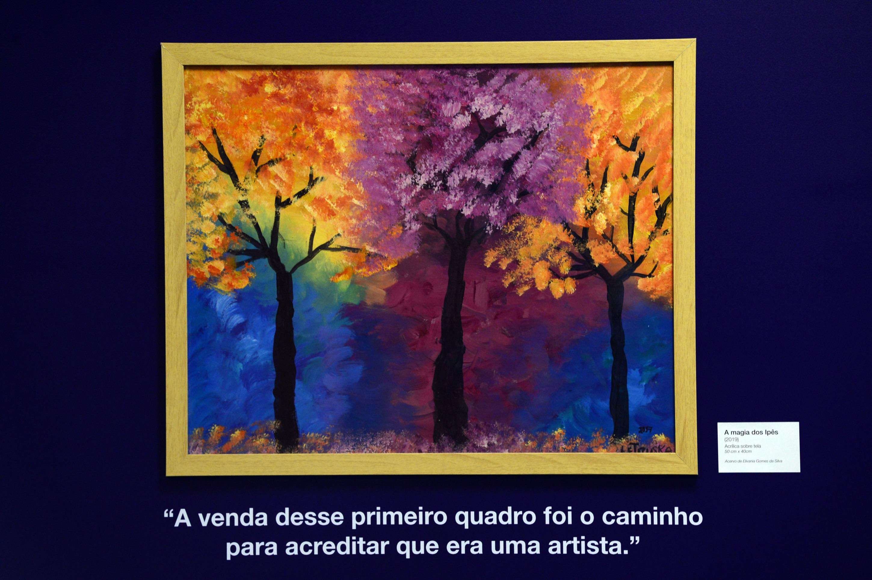  17/06/2025 Crédito: Marcelo Ferreira/CB/D.A Press. Brasil. Brasília - DF - Hospital Sarah, exposição da artista plástica Letruska.