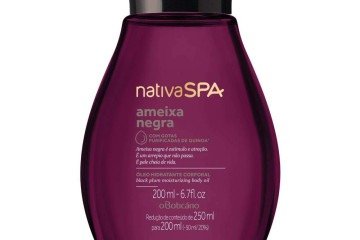 Óleo Hidratante Corporal Nativa Spa Ameixa Negra - 200ml (R$89,90)