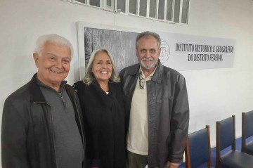 Antônio Flávio Testa, Elisa Carneiro e Paulo Castelo Branco -  (crédito: Carlos Silva/D.A Press)