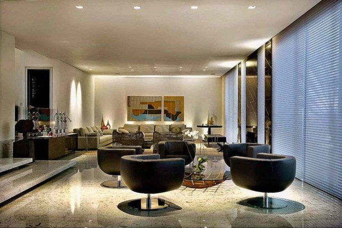 Os modelos mais vistos em projetos, atualmente, são as peças com design orgânico, com formas arredondadas, que passam a sensação de aconchego