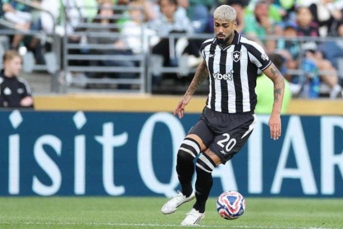 Barboza - (crédito: Foto: Vitor Silva/Botafogo) Barboza - (crédito: Foto: Vitor Silva/Botafogo)