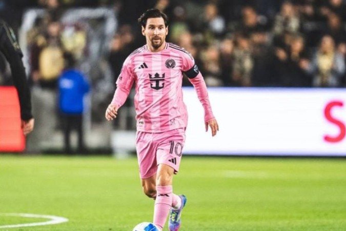 Lionel Messi, pelo Inter Miami - (crédito: Divulgação/ Inter Miami) Lionel Messi, pelo Inter Miami - (crédito: Divulgação/ Inter Miami)