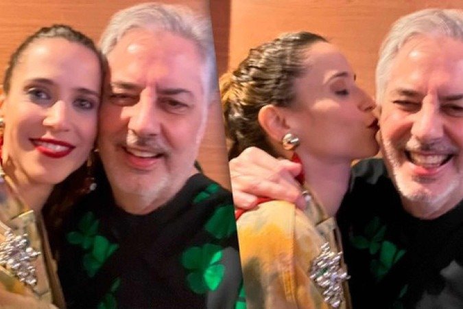 Mel Lisboa chora com Roberto de Carvalho ao encerrar musical de Rita Lee -  (crédito: Redes Sociais)