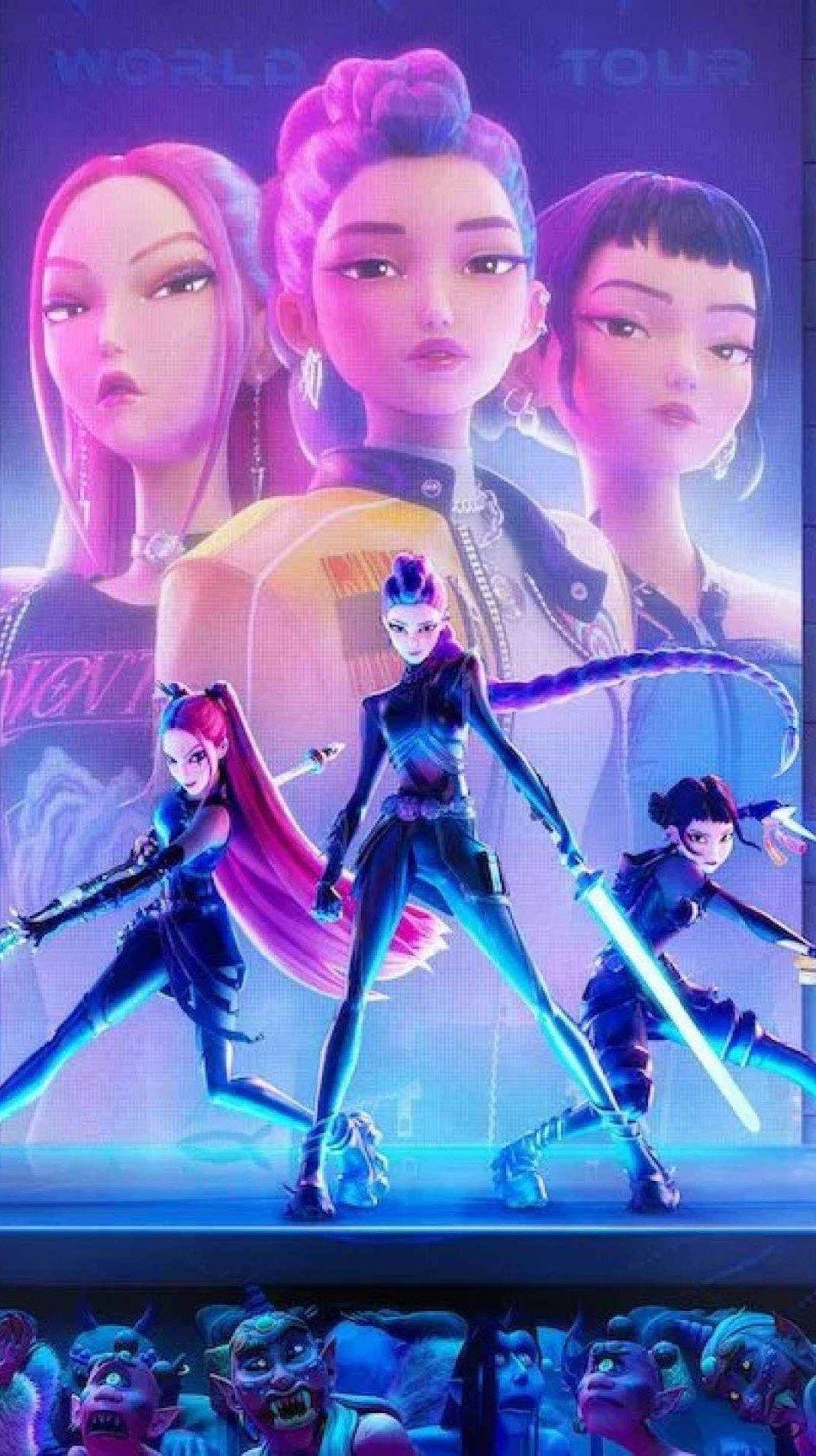 Guerreiras do K-pop está disponível no catálogo da Netflix -  (crédito: Divulgação/Netflix)