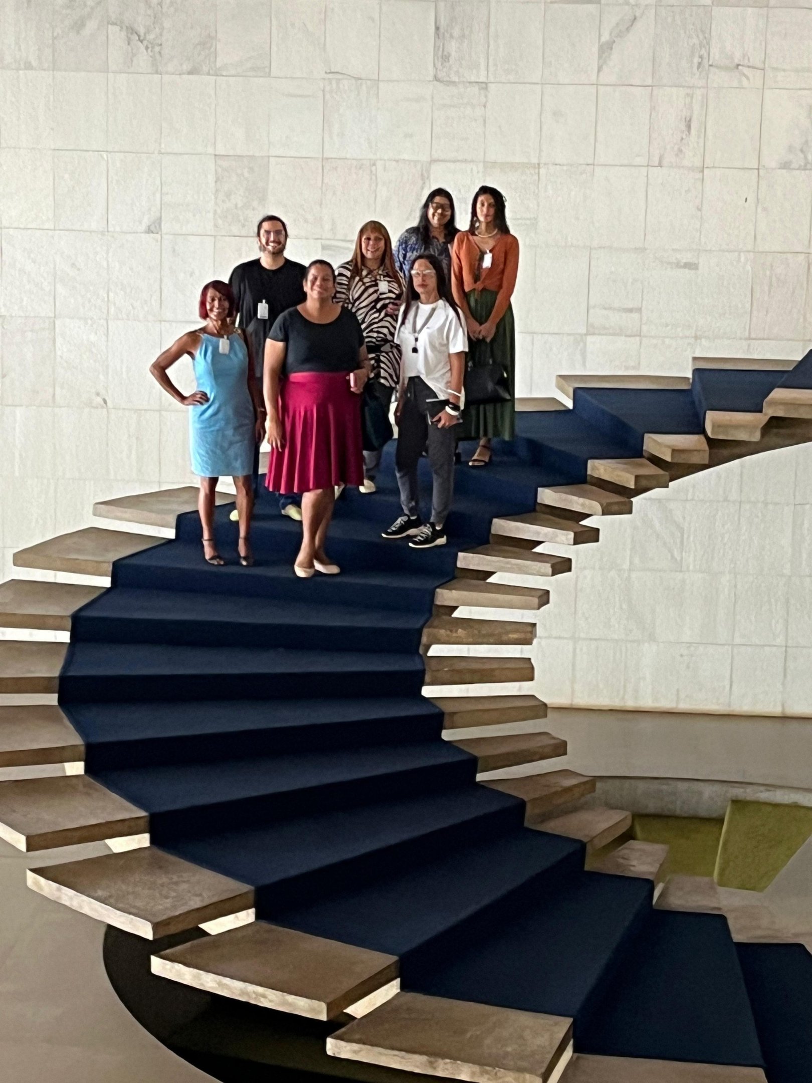 Na escada do Palácio do Itamaraty: redescobrindo atrações