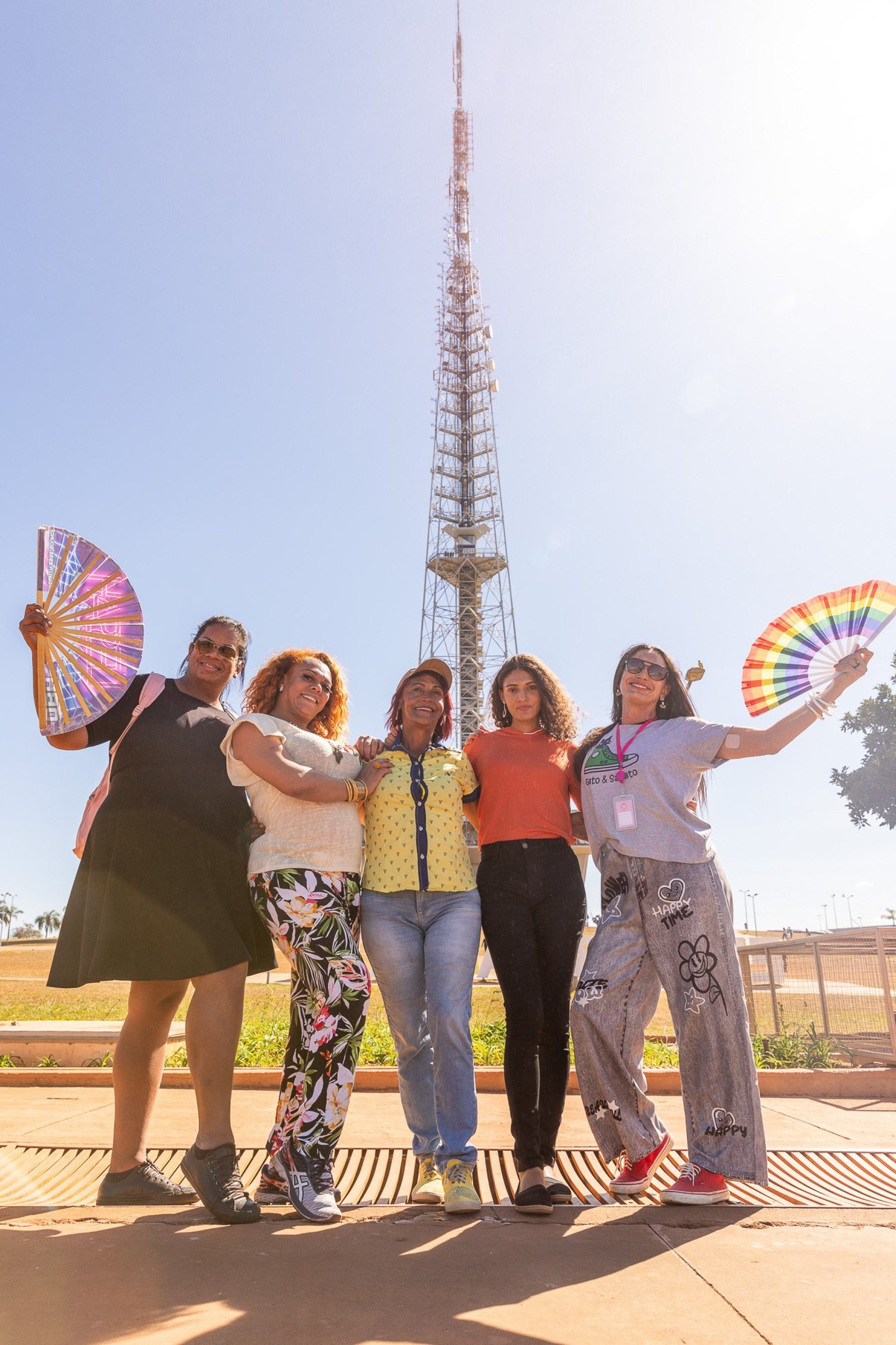  Mulheres trans se preparam para oferecer passeios tur..sticos e culturais pela capital, mostrando espa..os importantes de suas hist..rias. S..bado, 14 de junho. Mariana Campos/CB/D.A Press     