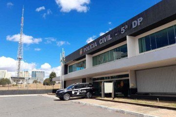 Delegado Bruno Linhares, da 5ª DP, denunciou ter sido alvo de ameaças por parte de policiais militares após se recusar a formalizar flagrantes sem evidências concretas -  (crédito: Letícia Mouhamad/CB/D.A.Press)