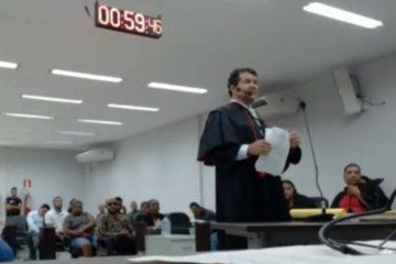 Promotor do Tocantins profere ofensas à defesa durante uma sessão de tribunal do júri -  (crédito: Material cedido ao Correio)