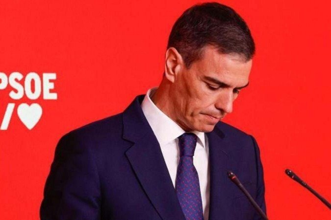 Santos Cerdán (esq.) era um grande aliado de Pedro Sánchez - (crédito: Reuters) Santos Cerdán (esq.) era um grande aliado de Pedro Sánchez - (crédito: Reuters)