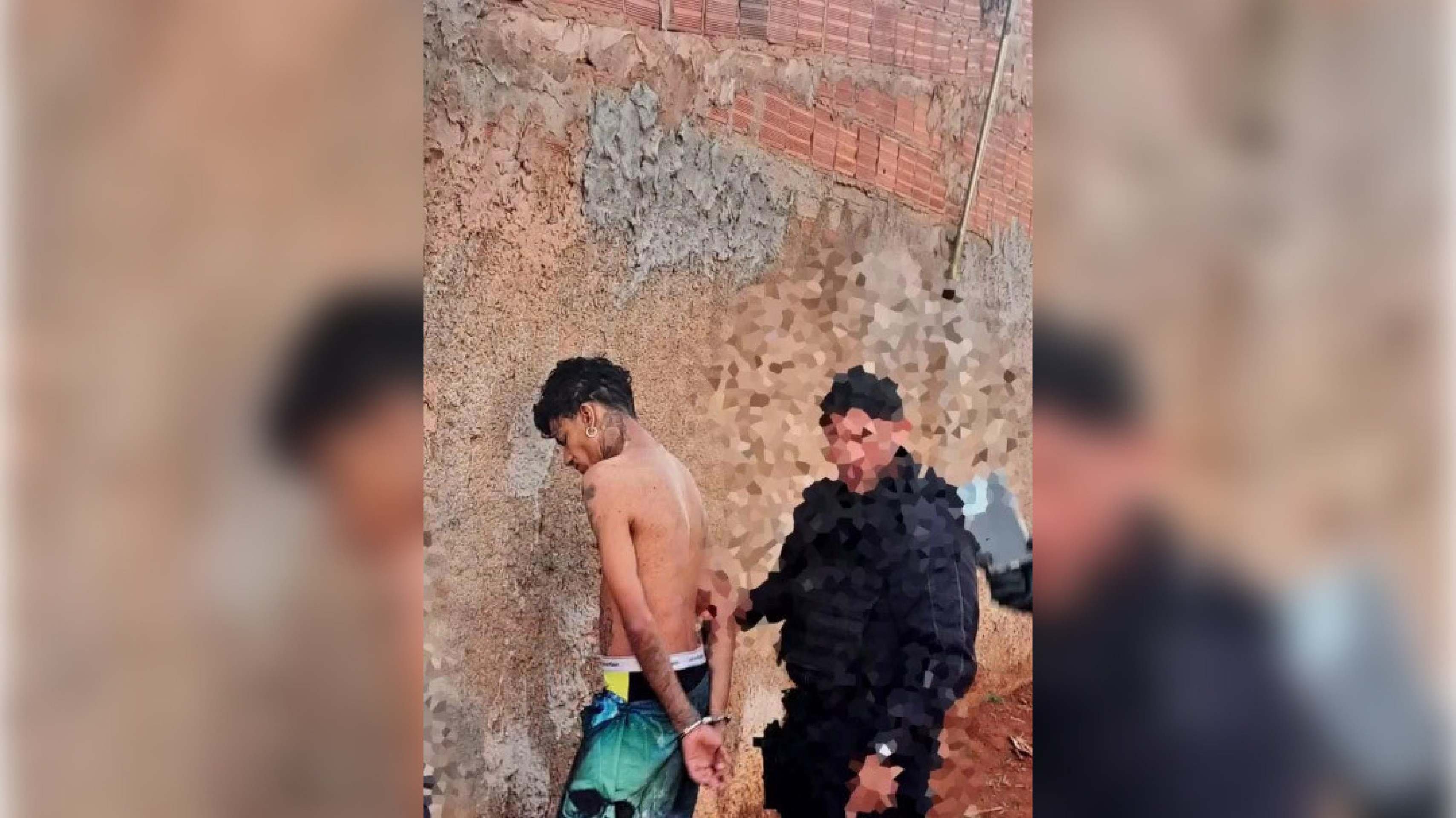 Vídeo: Influencer que escalou torre da PM é preso por homicídio