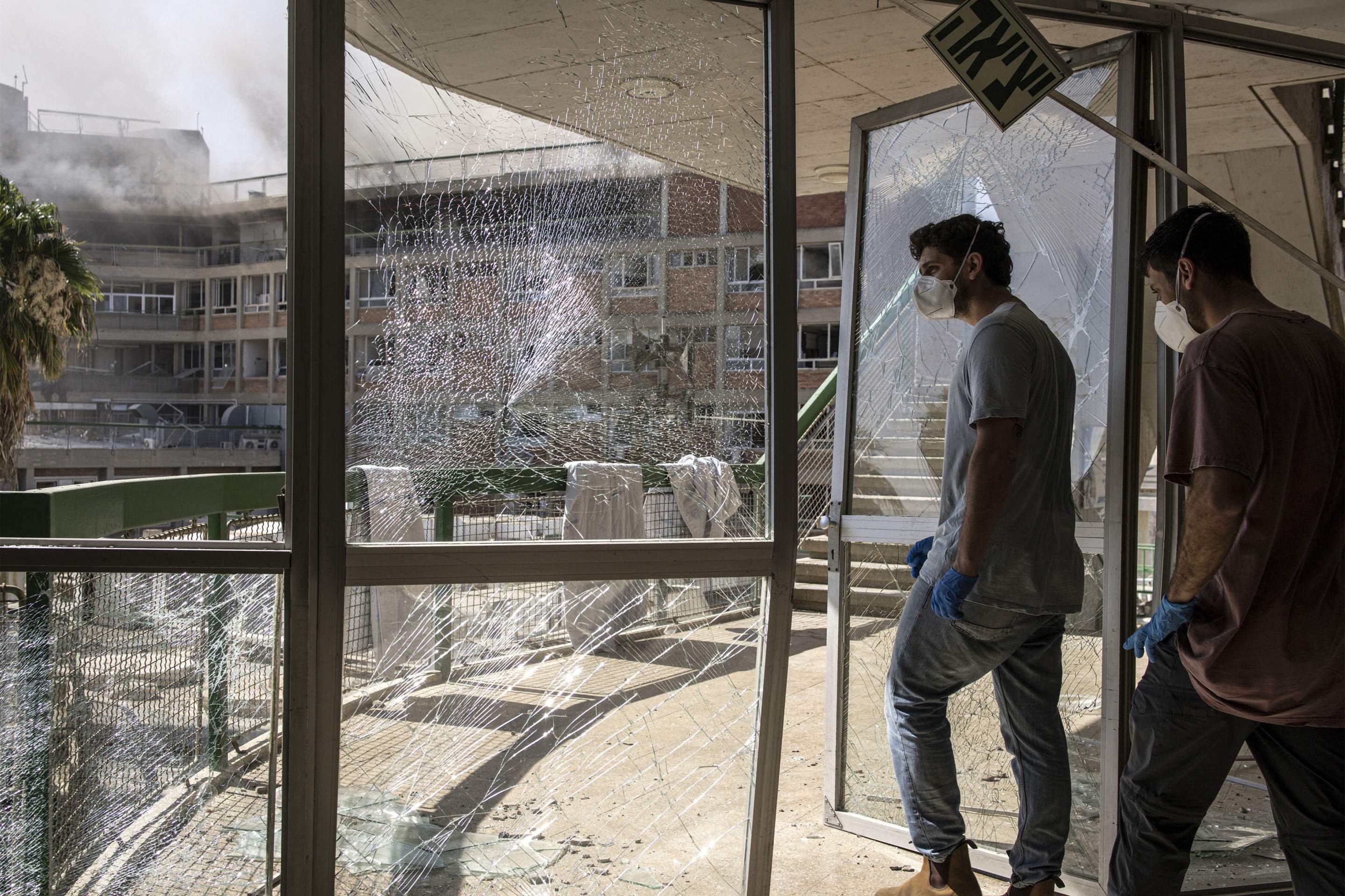 O hospital Soroka, no sul de Israel, foi atingido por um míssel iraniano na manhã desta quinta-feira (19/6) 