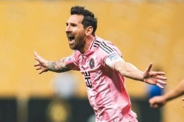 Messi marcou o gol da vitória do Inter Miami contra o Porto -  (crédito: Foto: Divulgação/Inter Miami)