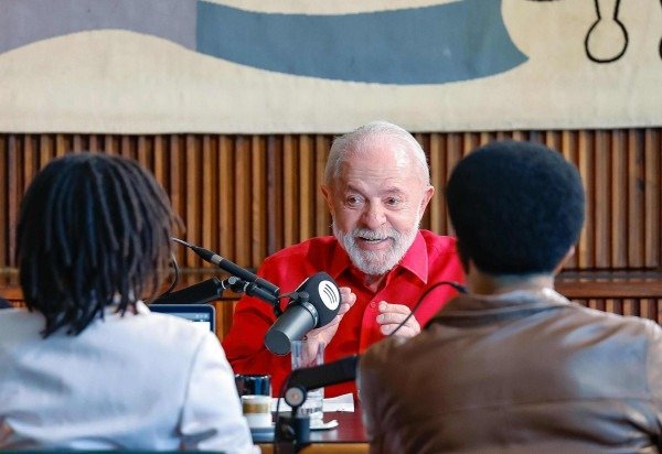 Lula na entrevista: 'Se depender do meu esforço físico, da minha consciência política, a extrema-direita não volta a governar este país' -  (crédito: Ricardo Stuckert / PR)