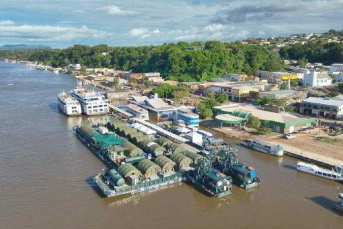 Campanha da Força Aérea Brasileira (FAB) em comunidades ribeirinhas e urbanas no Pará - (crédito: Reprodução/FAB) Campanha da Força Aérea Brasileira (FAB) em comunidades ribeirinhas e urbanas no Pará - (crédito: Reprodução/FAB)