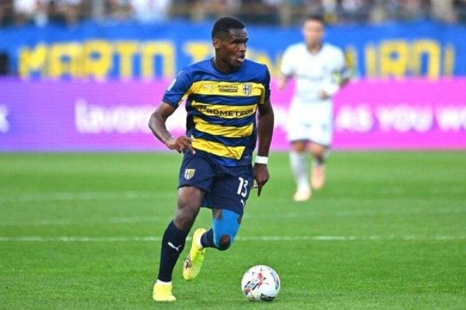 Ange-Yoan Bonny disputou 38 partidas e marcou seis gols com a camisa do Parma na temporada 2024/25 - (crédito: Foto: Alessandro Sabattini/Getty Images) Ange-Yoan Bonny disputou 38 partidas e marcou seis gols com a camisa do Parma na temporada 2024/25 - (crédito: Foto: Alessandro Sabattini/Getty Images)