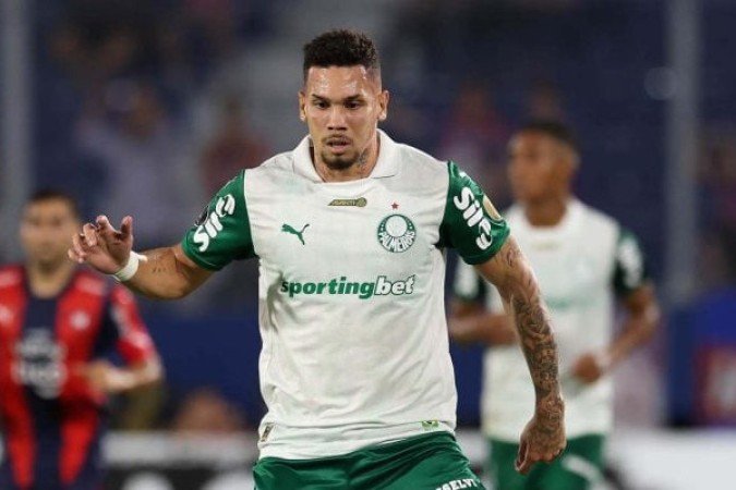 PAULINHO - Até teve uma boa escapada pela direita, mas não conseguiu efetuar a finalização. Passou despercebido. NOTA 6,0. Foto: Cesar Greco/Palmeiras