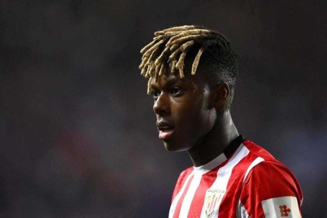 Nico Williams, está perto de trocar o Athletic Bilbao pelo Barcelona, ambos da Espanha - (crédito: Foto: Stu Forster/Getty Images) Nico Williams, está perto de trocar o Athletic Bilbao pelo Barcelona, ambos da Espanha - (crédito: Foto: Stu Forster/Getty Images)