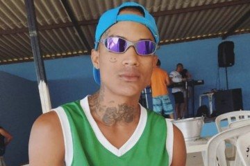 Fábio de Souza Santos, de 24 anos, principal suspeito de assassinar a ex-companheira -  (crédito: Reprodução)