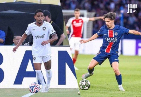 Foto: Vitor Silva/Botafogo e Divulgação/PSG