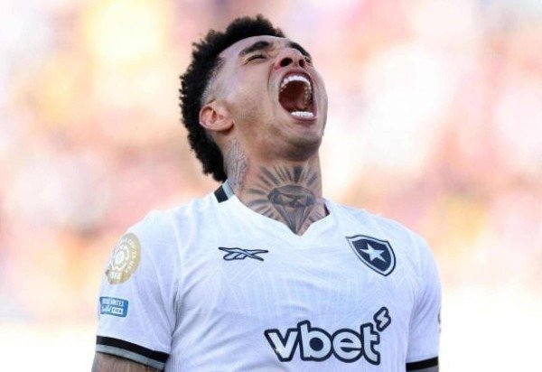 Jesus resolve parada e deixa o Botafogo muito perto das oitavas de final -  (crédito: Foto: Vitor Silva/Botafogo)