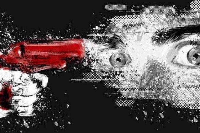 Um grafite que diz: 'Paz para a Ucrânia, Liberdade para a Rússia' - (crédito: BBC) Um grafite que diz: 'Paz para a Ucrânia, Liberdade para a Rússia' - (crédito: BBC)