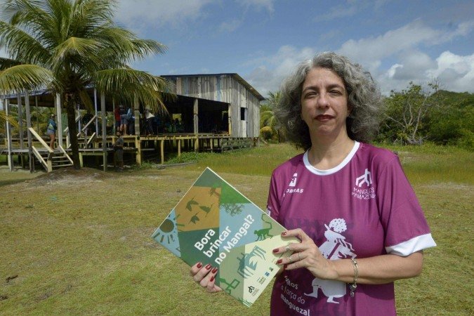  16/06/2025 Crédito: Marcelo Ferreira/CB/D.A Press. Brasil. Brasília - DF - Bragança ( Pará), Projeto Mangues da Amazônia. Sue Wolter, gerente de Riscos Sociais e Direitos Humanos da Petrobras.