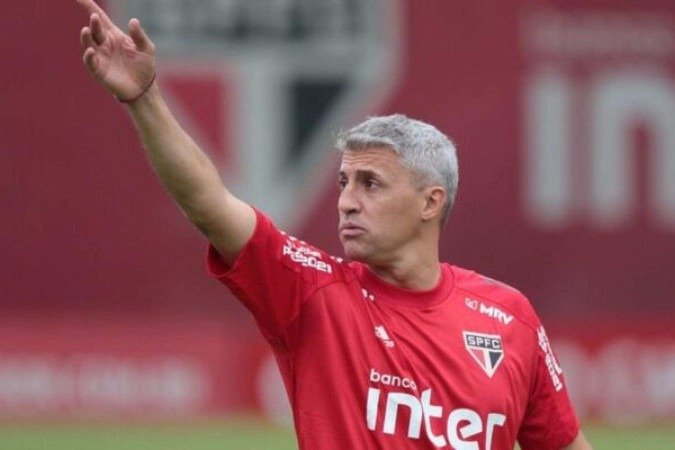 Os planos do São Paulo para a primeira semana de Crespo - (crédito: Foto: Rubens Chiri/saopaulofc) Os planos do São Paulo para a primeira semana de Crespo - (crédito: Foto: Rubens Chiri/saopaulofc)