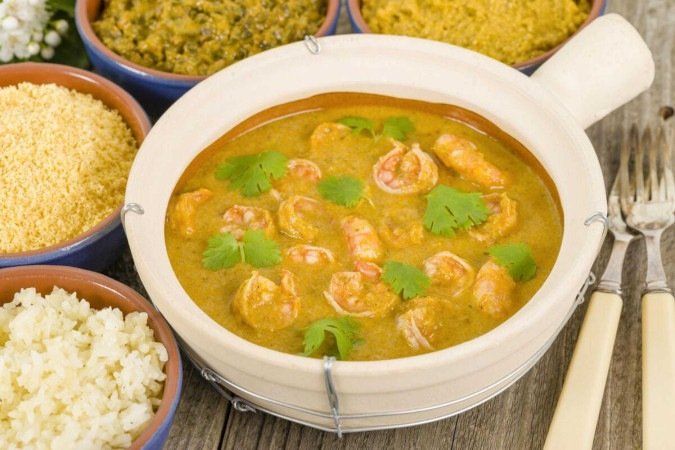 Bobó de camarão (Imagem: Paul_Brighton | Shutterstock) - (crédito: EdiCase) Bobó de camarão (Imagem: Paul_Brighton | Shutterstock) - (crédito: EdiCase)