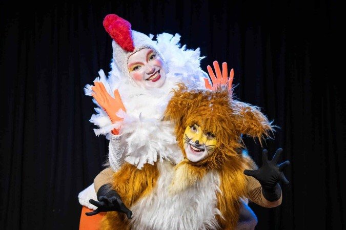 A Raposa e a Galinha chega ao Teatro Brasília Shopping - (crédito: Divulgação) A Raposa e a Galinha chega ao Teatro Brasília Shopping - (crédito: Divulgação)