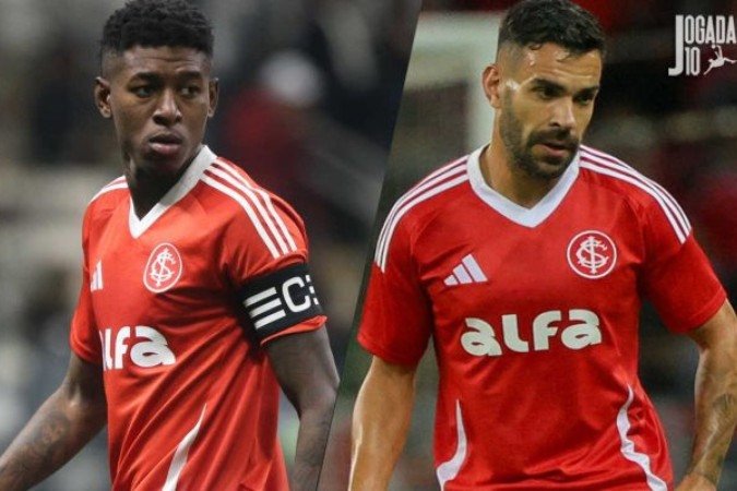 O zagueiro Vitão (esquerda) e o volante Bruno Henrique (direita) serão julgados pelo Stjd por comportamentos suspeitos na derrota do Inter para o Corinthians, no Brasileirão - (crédito: Fotos: Ricardo Duarte / Internacional) O zagueiro Vitão (esquerda) e o volante Bruno Henrique (direita) serão julgados pelo Stjd por comportamentos suspeitos na derrota do Inter para o Corinthians, no Brasileirão - (crédito: Fotos: Ricardo Duarte / Internacional)