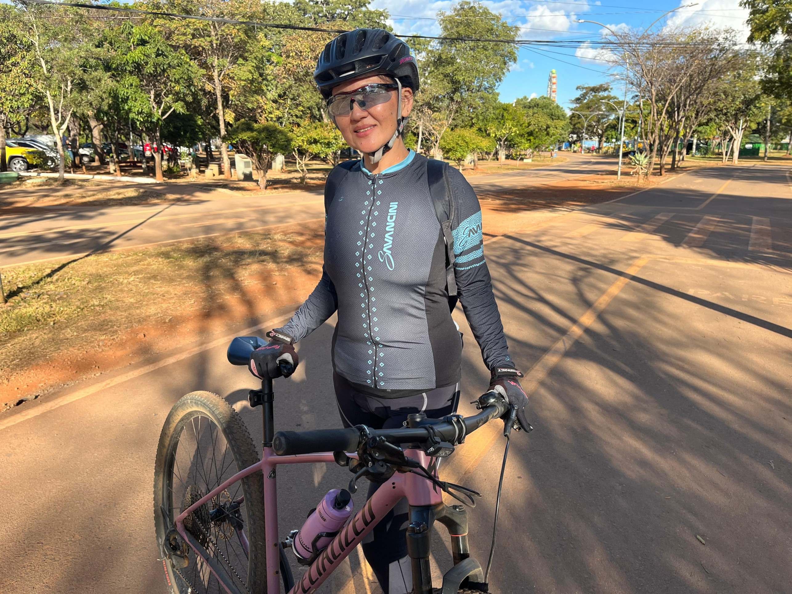 Maritsa Ishioka afirma que é preciso interligar as ciclovias