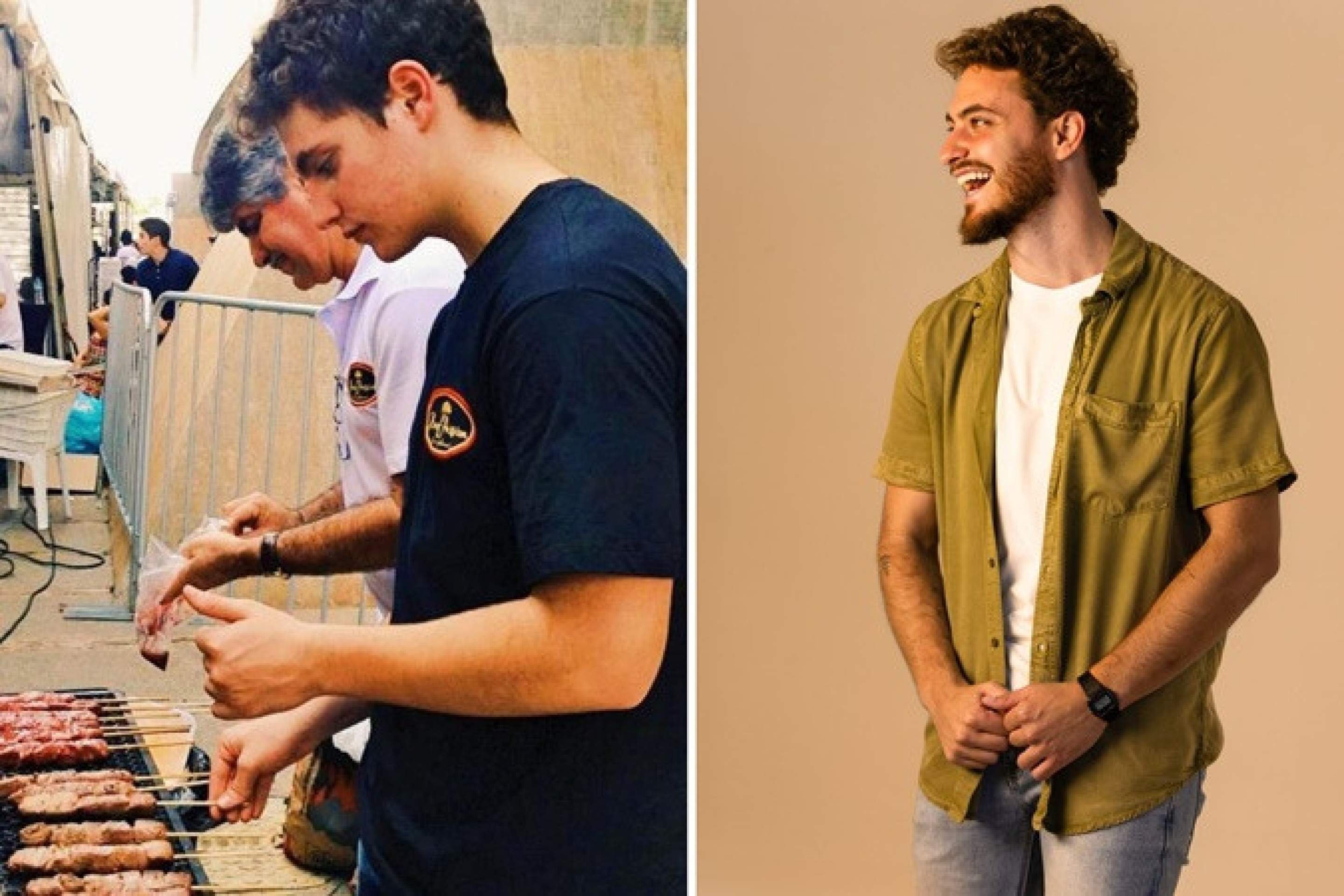 Ricardo vendia espetinhos no colégio. Hoje, é cofundador de uma famosa hamburgueria do DF